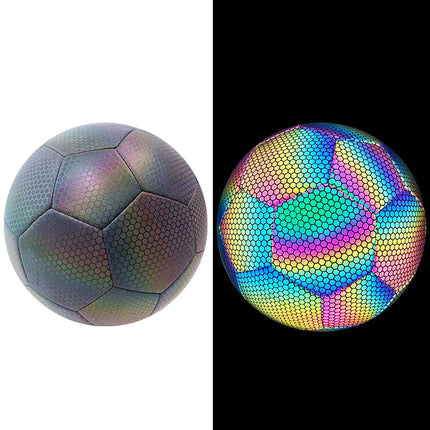 GlowSphere | Reflective Soccer Ball with Holographic Effect | Eye-Catching Design for Stunning Photos 9