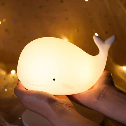GlowWhale | Color Changing Night Light with Touch Control | Safe LED Light for Calming Sleep 6