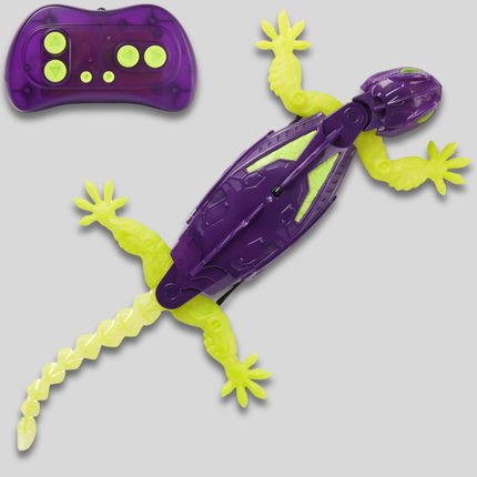 Glow Crawling Lizard | Remote Control Wall Climbing Toy with LED Lights | Interactive Fun for Kids 3