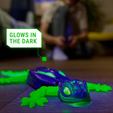 Glow Crawling Lizard | Remote Control Wall Climbing Toy with LED Lights | Interactive Fun for Kids 4