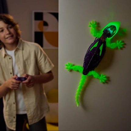 Glow Crawling Lizard | Remote Control Wall Climbing Toy with LED Lights | Interactive Fun for Kids 5