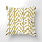 Chevron Gold Lines