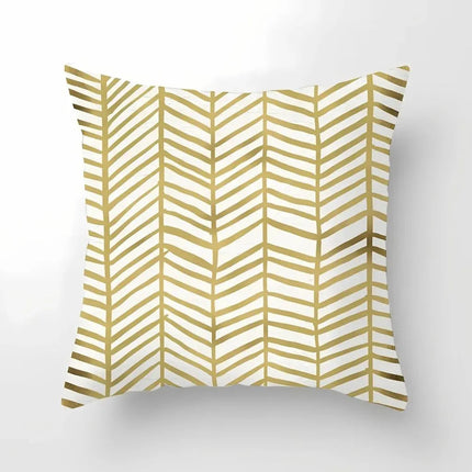 Geometric Cushion Cover for Sofa and Bed