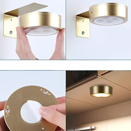 Cordless Picture Light with Adjustable Brightness | USB Rechargeable Art Lighting for Elegant Home Décor