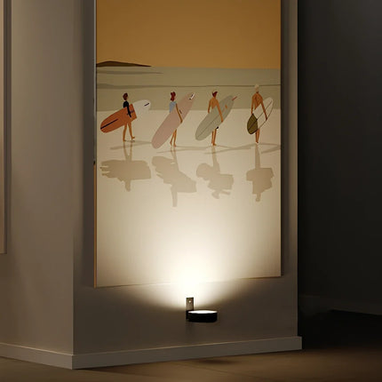 Cordless Picture Light with Adjustable Brightness | USB Rechargeable Art Lighting for Elegant Home Décor