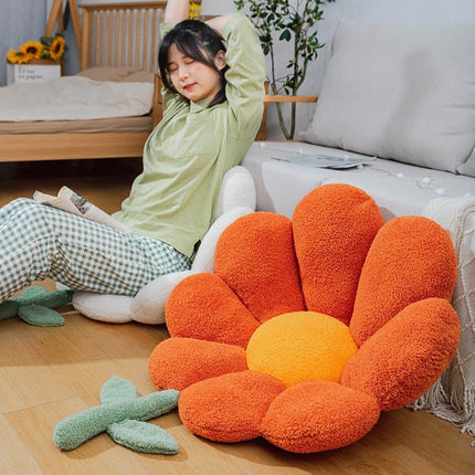 Golden Blossom | Soft Seat Cushion with Sunflower Design | Comfortable Support for Home and Office 4