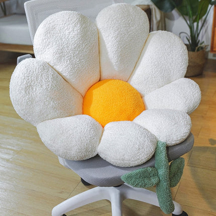Golden Blossom | Soft Seat Cushion with Sunflower Design | Comfortable Support for Home and Office 5