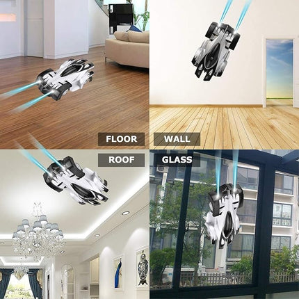 Gravity Defying | RC Car with Wall-Climbing Ability | Remote Control Stunt Vehicle for Thrilling Fun 7