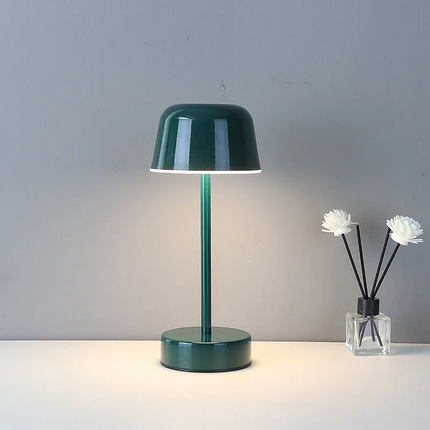 Dimmable Table Lamp with Rechargeable Design and 3 Light Settings | Modern Metal Lamp for Eye Comfort and Ambiance