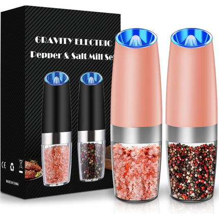 GrindMaster Duo | Rechargeable Electric Pepper and Salt Mill Set with Adjustable Grind Settings | Effortless One-Handed Operation for Perfect Seasoning 8