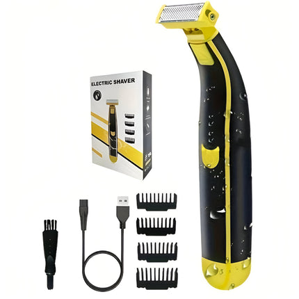 GroomEase | Men's Body Hair Trimmer with USB Charging & Adjustable Combs | Versatile Grooming Tool for Effortless Touch-Ups 6