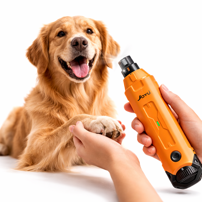 GroomPro | Dog Nail Grinder with 6 Speed Settings & Whisper-Quiet Technology | Ergonomic Design for Safe Pet Grooming 1