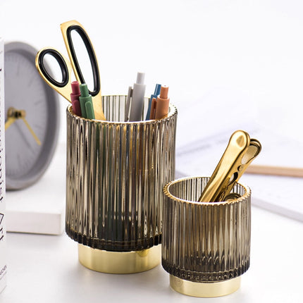 Desk Organizer Cup, Makeup Organizer for Vanity