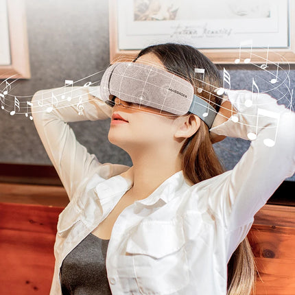 Relaxation Series | Eye Massager with Graphene Heating & Three-Layer Airbags | Soothing Relief for Eye Fatigue