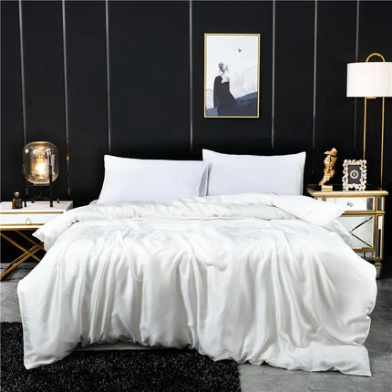 Silk Duvet Covers, Natural Mulberry Silk Bedding