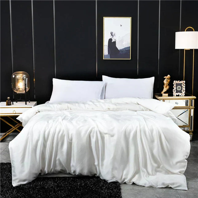 Silk Duvet Covers, Natural Mulberry Silk Bedding