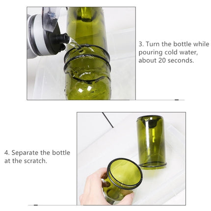 Glass Cutter for Bottles and Jars, Bottle Cutter for Wine Bottles