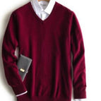 Red- V-Neck / S