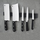 Magnetic Knife Holder for Wall, Stainless Steel Magnetic Knife Strip, No Drill Knife Rack for Kitchen Utensils and Tools