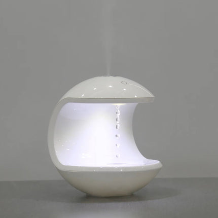 Anti-Gravity Humidifier with Soothing Mist & LED Light | Unique Decorative Accent for Enhanced Relaxation