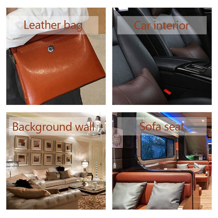 Self Adhesive Leather Patch for Couch, Leather Sofa Repair and Car Seat Repair Sheet – image 26