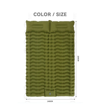 Adventure Gear | Inflatable Camping Sleeping Pad with Self-Inflating Design | Lightweight Travel Mattress for Outdoor Comfort
