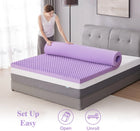 Comfort Rest | Memory Foam Mattress Topper with Gel Infusion | Pressure-Relieving Design for Ultimate Sleep Comfort