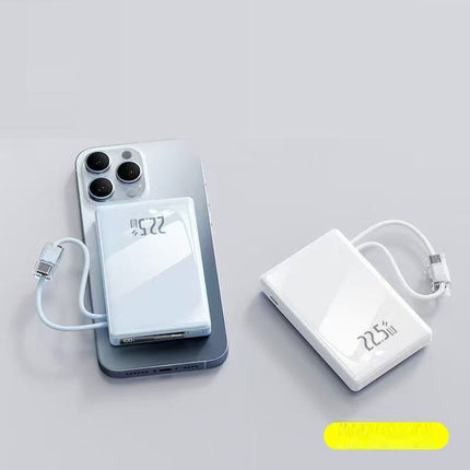Best Portable Charger | Best Power Bank with Integrated Cables & Fast Charging | Portable Power Bank for iPhone, Samsung & Android