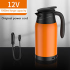 Electric Kettle for Car 12V and 24V, Portable Electric Tea Kettle for Travel, Stainless Steel Electric Water Kettle