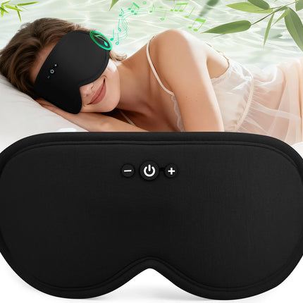 Serenity Collection | Bluetooth 5.4 3D Sleep Eye Mask with Zero Side Pressure | Breathable & Light Blocking for Restful Sleep