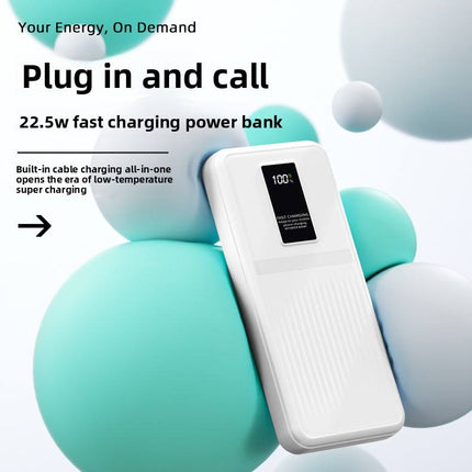 Portable Charger | Best Power Bank with Fast Charging & Digital Display | High Capacity Portable Power Bank for iPhone, Samsung & USB Devices