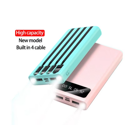 Vepine Best Power Bank | Best Portable Charger with Intelligent LCD Display & Dual USB Ports | High-Capacity Portable Power Bank for iPhone, Samsung & Android