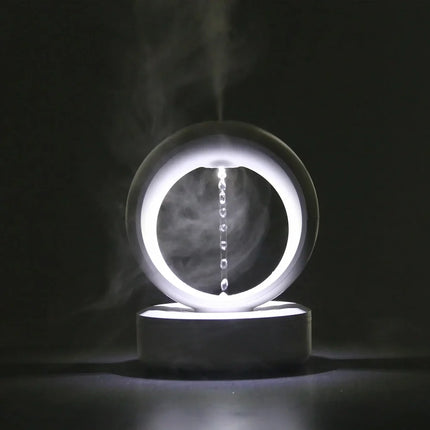 Anti-Gravity Humidifier with Soothing Mist & LED Light | Unique Decorative Accent for Enhanced Relaxation