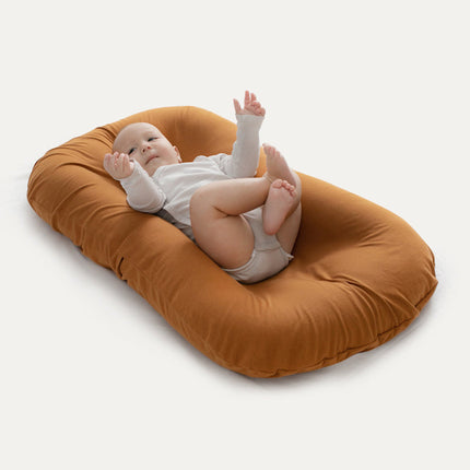 Baby Lounger for Newborns, Infant Lounger with Raised Edges