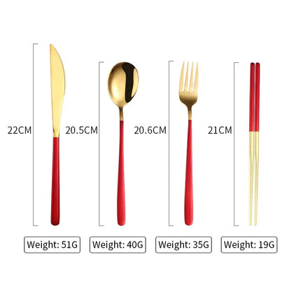 Stainless Steel Silverware Set – image 27