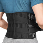 Back Support Belt for Sciatica Pain Relief, Lower Back Brace for Piriformis Syndrome Relief, Lumbar Support Plates