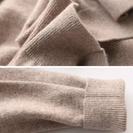 Mens Sweater Pullover, V Neck Sweater in Soft Man Made Cashmere Knit for Everyday Wear