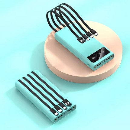 Vepine Best Power Bank | Best Portable Charger with Intelligent LCD Display & Dual USB Ports | High-Capacity Portable Power Bank for iPhone, Samsung & Android