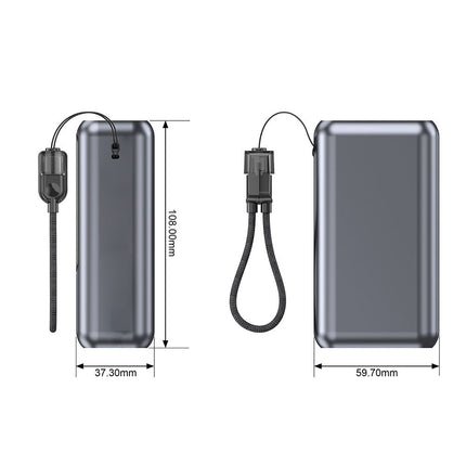 Portable Charger | Best Power Bank 10000mAh High-Capacity Portable Power Bank with Digital Indicator | Fast Charging Portable Charger for iPhone, Samsung & USB Devices