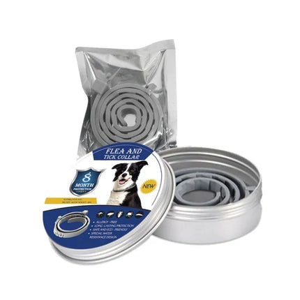 Cat Flea Collar, Flea Collar for Dogs, Natural Flea and Tick Collar for Dogs and Cats, Water Resistant Tick Repellent
