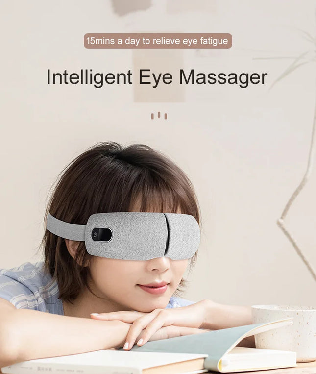 Relaxation Series | Eye Massager with Graphene Heating & Three-Layer Airbags | Soothing Relief for Eye Fatigue