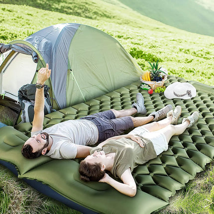 Outdoor Essentials | Ultralight Inflatable Sleeping Pad with TPU Design | Portable Sleeping Pad for Comfort and Convenience