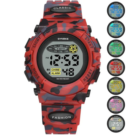 Kids Watches, Digital Watch for Kids with Stopwatch, Waterproof Sports Watch for Kids and Teenagers