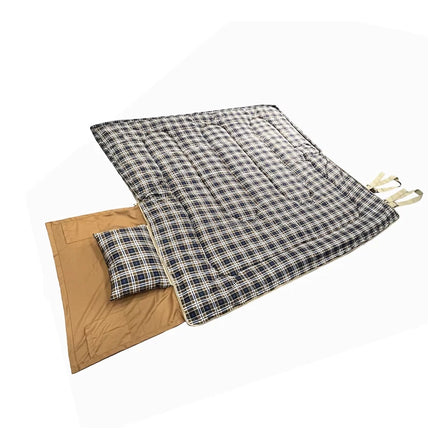 CozyNest | 3-Season Waterproof Sleeping Pad Bag with Pillow & Flannel Lining | Lightweight Design for Ultimate Comfort