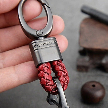 Keychains for Car Keys, Woven Car Keychain with Metal Key Ring – image 9