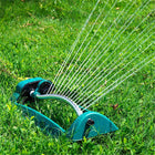 Lawn Sprinkler for Yard, Oscillating Sprinkler with 15 Anti Clog Nozzles, Automatic Water Sprinkler for Garden and Grass