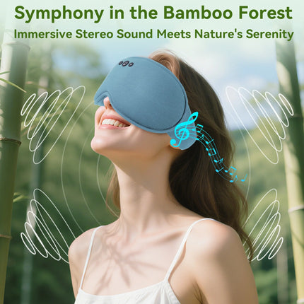 DreamEase | Bluetooth 3D Eye Mask with Light Blocking & Music Playback | Comfortable Sleep Aid for Restful Nights