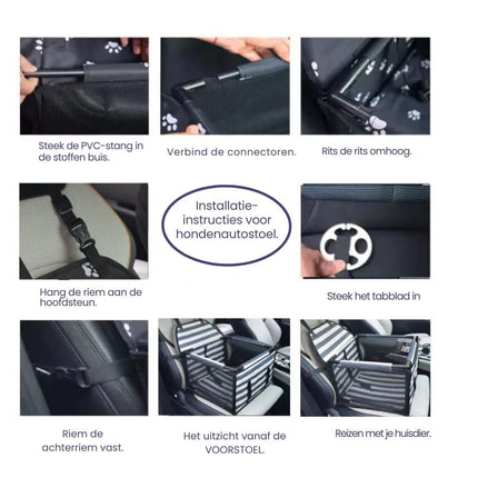 HAMMIPAW | Pet Car Seat with Versatile Design & Waterproof Material | Ultimate Protection for Your Vehicle 2