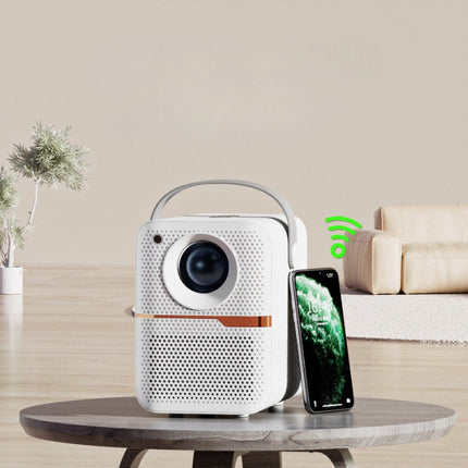 High-Quality Mini Portable LCD Projector with 1280x720 Resolution | Efficient 400 Lumens for Indoor and Outdoor Use