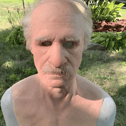Latex Old Man Mask and More Characters – image 7